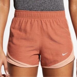 Nike Tempo Dri-Fit Rose Gold Shorts